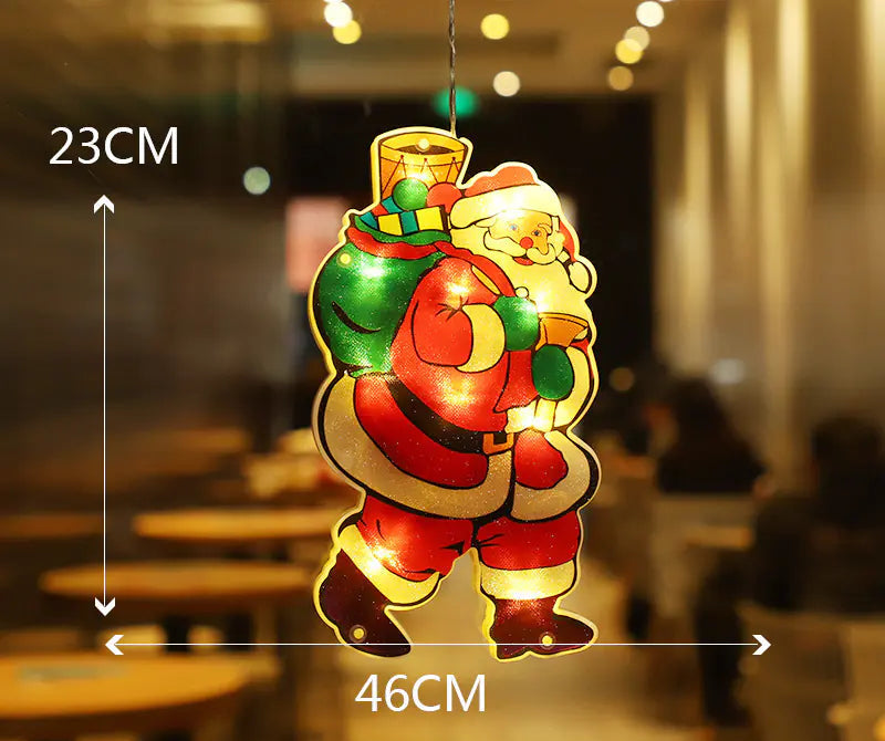 Christmas LED Suction Cup Lights