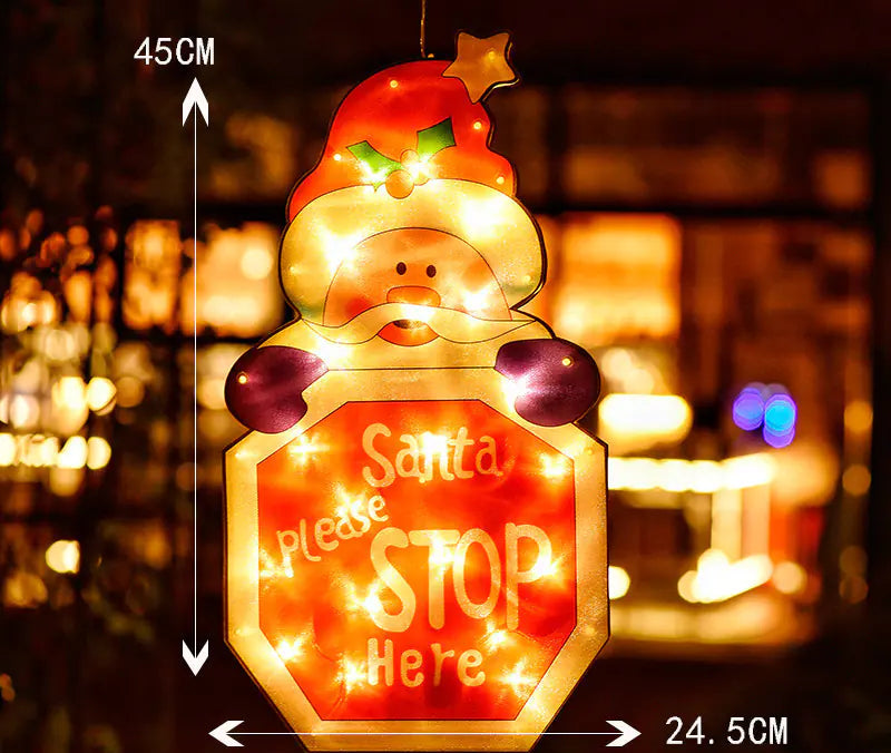 Christmas LED Suction Cup Lights