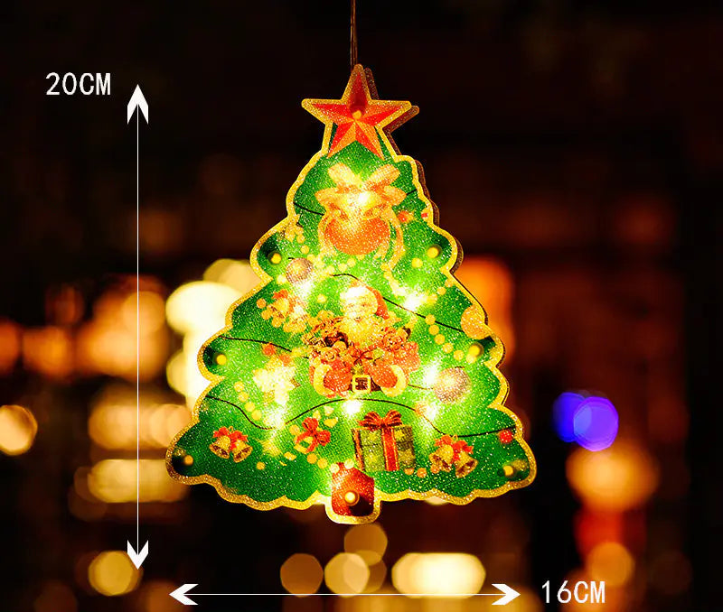 Christmas LED Suction Cup Lights