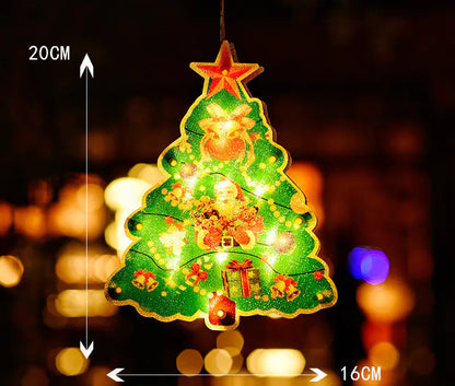 Christmas LED Suction Cup Lights