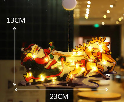 Christmas LED Suction Cup Lights