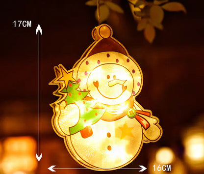 Christmas LED Suction Cup Lights