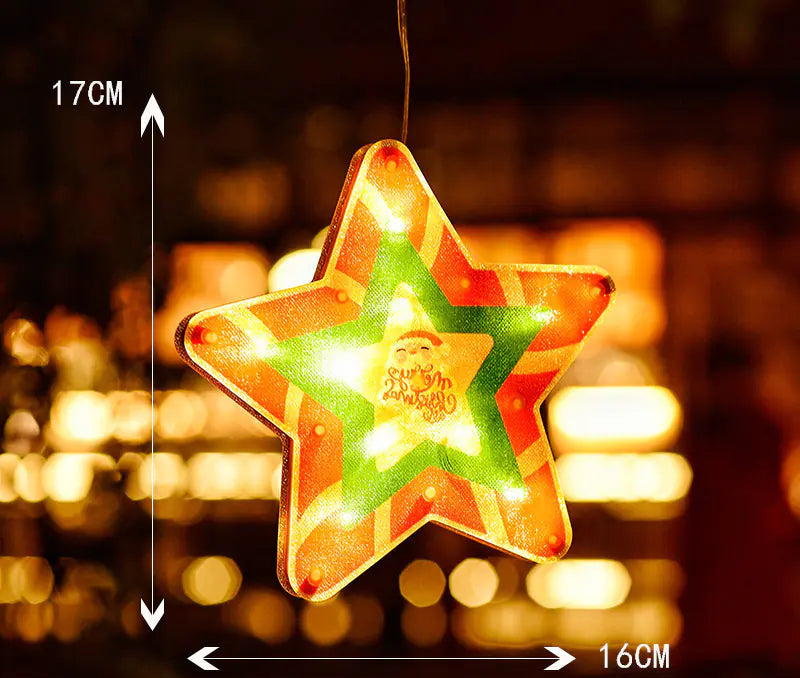 Christmas LED Suction Cup Lights